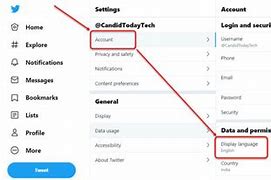 Image result for How to Change Language On Twitter