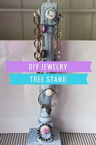 Image result for DIY Jewelry Tree Stand