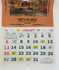 Image result for Images UK Calendar 1980