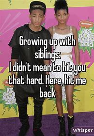 Image result for Growing Up Siblings Meme