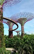 Image result for Upside Down Tree Garden by the Bay