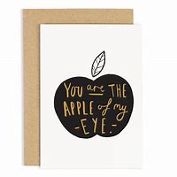 Image result for Apple of My Eye Valentine Card