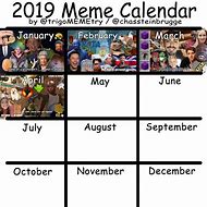 Image result for 2019 Meme Calendar