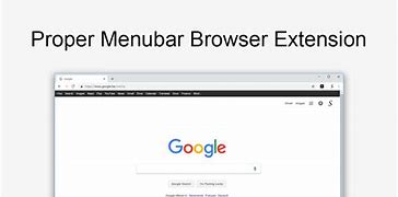 Image result for Browser Menu Bar
