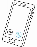 Image result for Simple Phone Outline