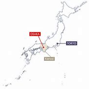 Image result for Tokyo to Osaka Train Map