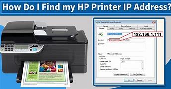Image result for Find IP Address of Printer