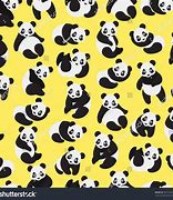 Image result for Panda PFP Yellow BG