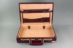 Image result for Combination Lock Leather Briefcase