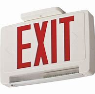 Image result for Lithonia Exit Signs