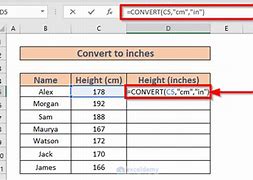Image result for How to Convert Cm to Inch in Microsoft