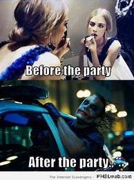 Image result for Before and After Makeup Memes