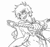 Image result for Ao No Exorcist Line Art