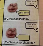 Image result for Incomprehensible Speech Wagga Meme