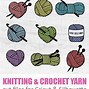 Image result for Crochet Yarn and Hook SVG