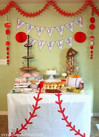 Image result for Baseball Birthday Party