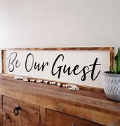 Image result for Guest Room Sign