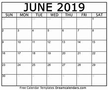 Image result for Blank June Calendar