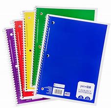 Image result for Spiral Composition Notebook