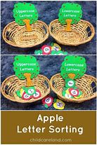Image result for Preschool Apple Sorting