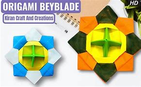 Image result for How to Make a Origami Beyblade