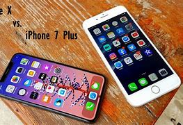 Image result for iPhone X VS 7 Plus