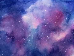 Image result for Watercolor Galaxy