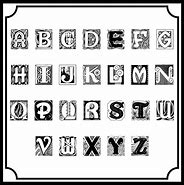Image result for Monogram Stencil Free Printable