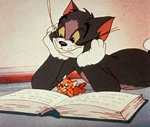 Image result for Tom and Jerry Reading Newspaper Meme