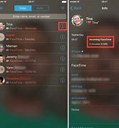 Image result for iPhone Call Screen FaceTime