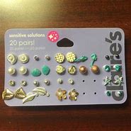Image result for Claire's Earrings for Sensitive Ears