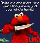 Image result for Mad Elmo Meme