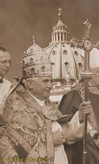 Image result for Pope Benedict XVI Tiara