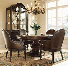 Image result for 36 Round Dining Table with Leaf