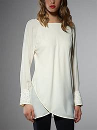Image result for Long Sleeve Open Top Tunic
