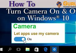 Image result for How to Turn Camrea On PC