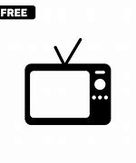 Image result for TV Icon Top View