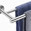 Image result for Brushed Nickel Ladder Towel Rack