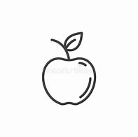 Image result for Apple Line Icon