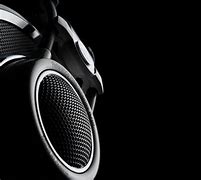 Image result for Headphones Black and White