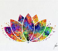 Image result for Yoga Lotus Flower Drawing