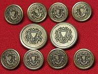 Image result for Silver Buttons for Blazer