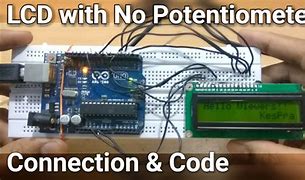 Image result for 16 Pin LCD Connection No Pot