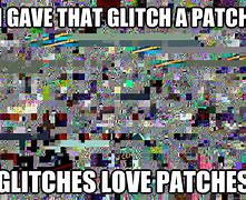 Image result for Blue and Yellow Glitch Meme