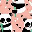 Image result for Pink Kawaii Panda Wallpaper