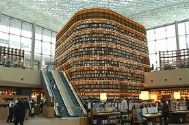 Image result for South Korea Library