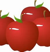 Image result for 4 apple clipart