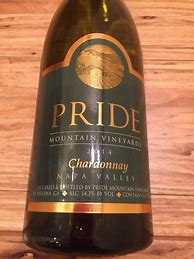 Image result for Pride Mountain Chardonnay