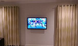 Image result for Ideal TV Height On Wall
