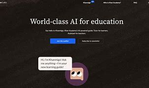 Image result for Khan Academy Ai